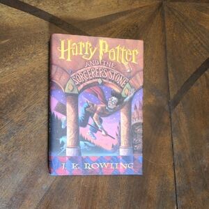First Edition Scholastic Harry Potter and the Sorcerer's Stone Hardback Book
